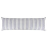 Carter Ivory & Denim Body Pillow by Pom Pom at Home | Fig Linens