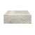 Milford Natural Bone Decorative Box by Worlds Away | Fig Linens and Home
