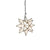 Large Frosted Glass Star Chandelier by Worlds Away | Fig Linens and Home