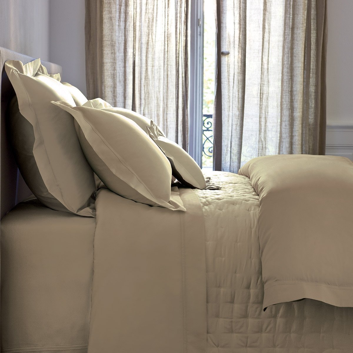 Triomphe Pierre Bedding by Yves Delorme | Fig Linens