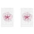 Pink Dianthus Linen Guest Towels (Set of 2) | Fig Linens and Home