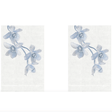 Quartz Sunset Orchid Linen Guest Towels (Set of 2) | Fig Linens 