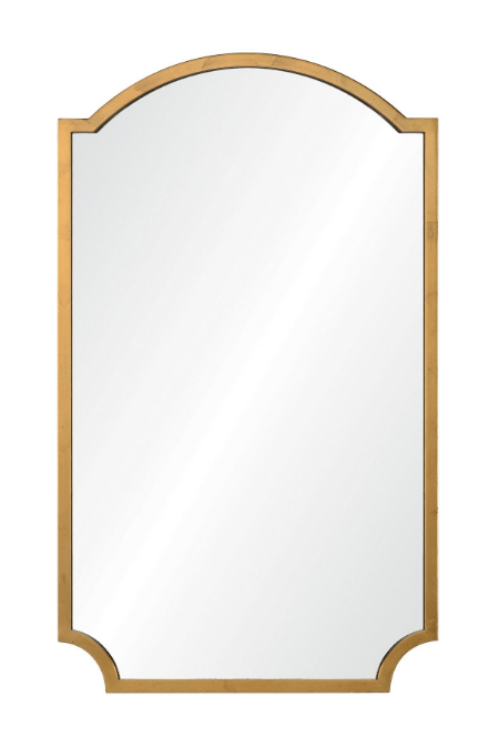 20670-dgl - Distressed Gold Leaf Wall Mirror by Mirror Image Home | Fig Linens