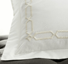 Arezzo White and Ivory Bedding Collection by Scandia Home | Fig Linens and Home