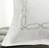 Arezzo White and Shadow Bedding Collection by Scandia Home | Fig Linens and Home
