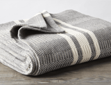 Cirrus Storm Organic Throw by Coyuchi | Fig Linens