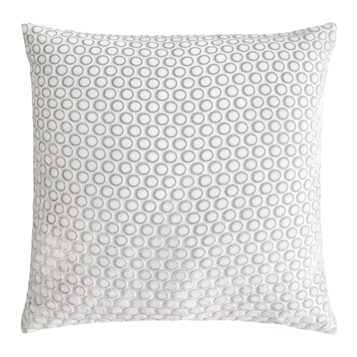 Dots White Velvet Pillows by Kevin O'Brien Studio | Fig Linens