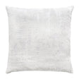 Brush Stroke White Velvet Pillows by Kevin O'Brien Studio
