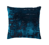 Brush Stroke Cobalt Black Pillows Kevin O'Brien Studio | Fig Linens