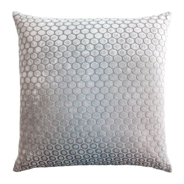 Dots Robin's Egg Velvet Pillows by Kevin O'Brien Studio | Fig Linens