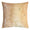 Fig Linens - Gold Beige Peacock Feather Decorative Pillow by Kevin O'Brien Studio