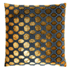 Mod Fretwork Copper Ivy Pillows by Kevin O'Brien Studio | Fig Linens