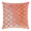 Mod Fretwork Mango Velvet Pillows by Kevin O'Brien Studio | Fig Linens