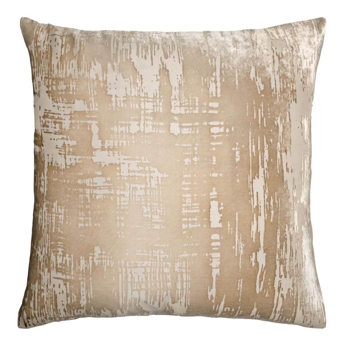 Latte Brush Stroke Pillow by Kevin O'Brien Studio | Fig Linens