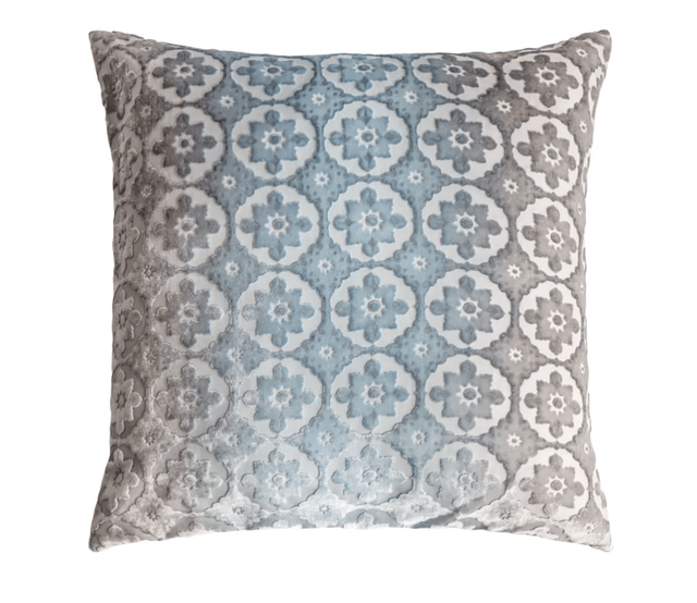 Kevin O'Brien Studio Small Moroccan Velvet Pillows in Robin's Egg 