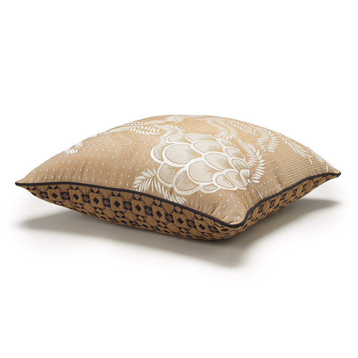 Canevas Cumin Decorative Throw Pillows by Le Jacquard Français | Fig Linens