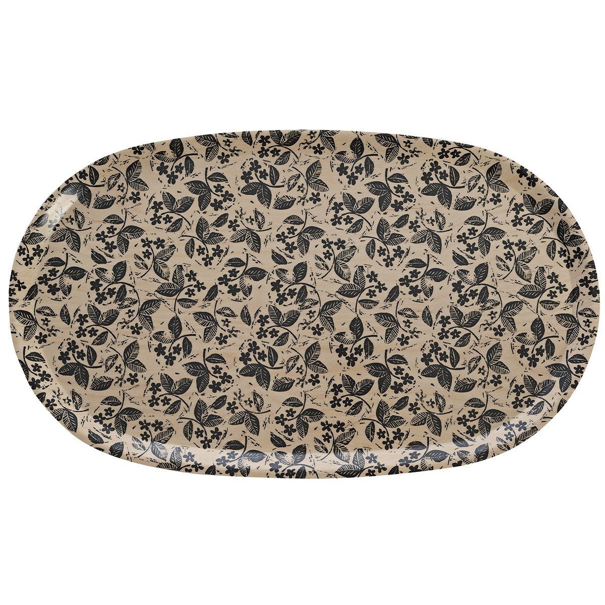 Slow Life Carbon Mini Wood Tray by Le Jacquard Français | Fig Linens