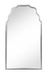 Antiqued Silver Leaf Iron Mirror | Fig Linens