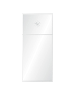 Mirror Image Home - Trumeau Mirror with Etched Star | Fig Linens 