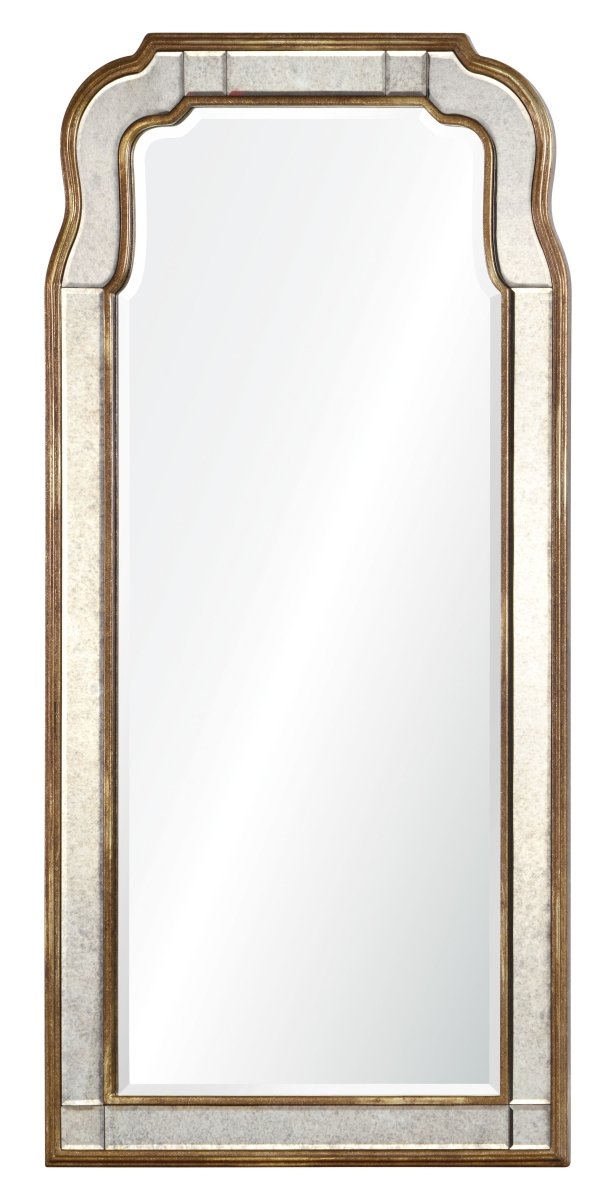 Mirror Image Home - Hadspen Antiqued Gold Mirror by Michael S. Smith | Fig Linens