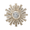 Rinaldo Silver Starburst Mirror by Worlds Away | Fig Linens and Home