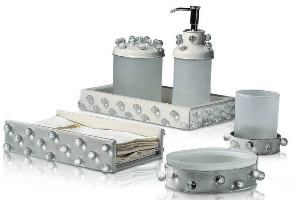 Fig Linens - Mike and Ally Roxy Bath Accessories 