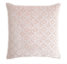 Fig Linens - Small Moroccan Blush Velvet Pillows by Kevin O’Brien Studio
