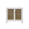 Alden White Cabinet by Worlds Away | Fig Linens and Home