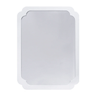 Amelia White Wall Mirror by Worlds Away | Fig Linens and Home