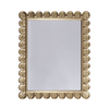 Eliza Large Gold Wall Mirror by Worlds Away | Fig Linens 