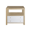 Side Table with 2 Drawers by Worlds Away | Fig Linens and Home