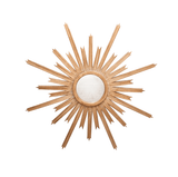 Starlata Gold Starburst Mirror by Worlds Away | Fig Linens and Home