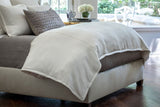 Lili Alessandra Gia Ivory Duvet - Fig Linens