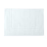 Ess-cadre White Bath Mat by Alexandre Turpault | Fig Linens