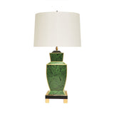 Bianca Malachite Urn Table Lamp by Worlds Away | Fig Linens and Home