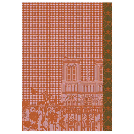 Fenêtre Sur Paris Nasturtium Kitchen Towels by Le Jacquard Français  - Fig Linens