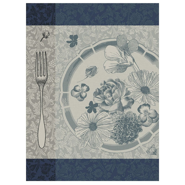 Fig Linens - Fleurs A Croquer Stamen Tea Towels by Le Jacquard Français