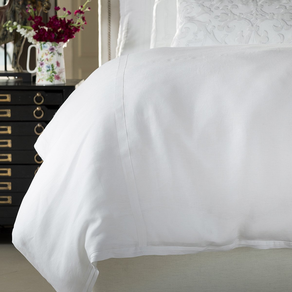 Bloom White Bedding by Lili Alessandra | Fig Linens and Home