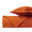 FIL COUPE Quilted Coverlet in Clementine by Home Treasures at Fig Linens and Home