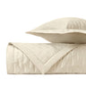 FIL COUPE Quilted Coverlet in Ivory by Home Treasures at Fig Linens and Home