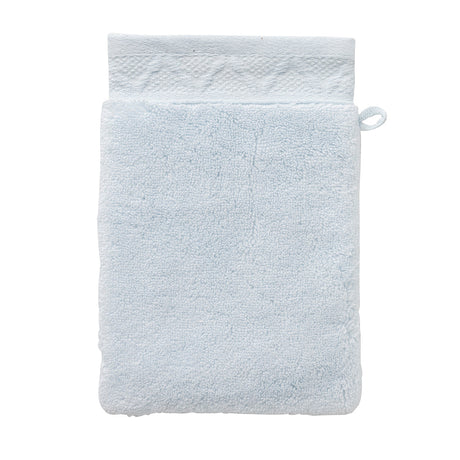 Caresse Blue Wash Mitt By Le Jacquard Francais