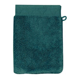 Caresse Darkgreen Wash Mitt By Le Jacquard Francais