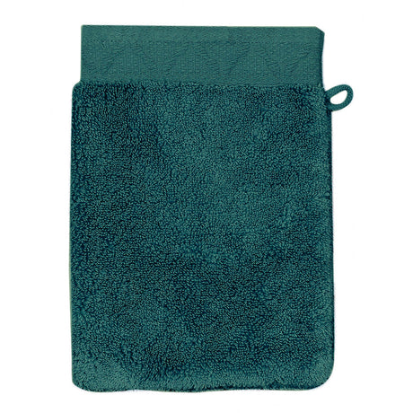 Caresse Darkgreen Wash Mitt By Le Jacquard Francais