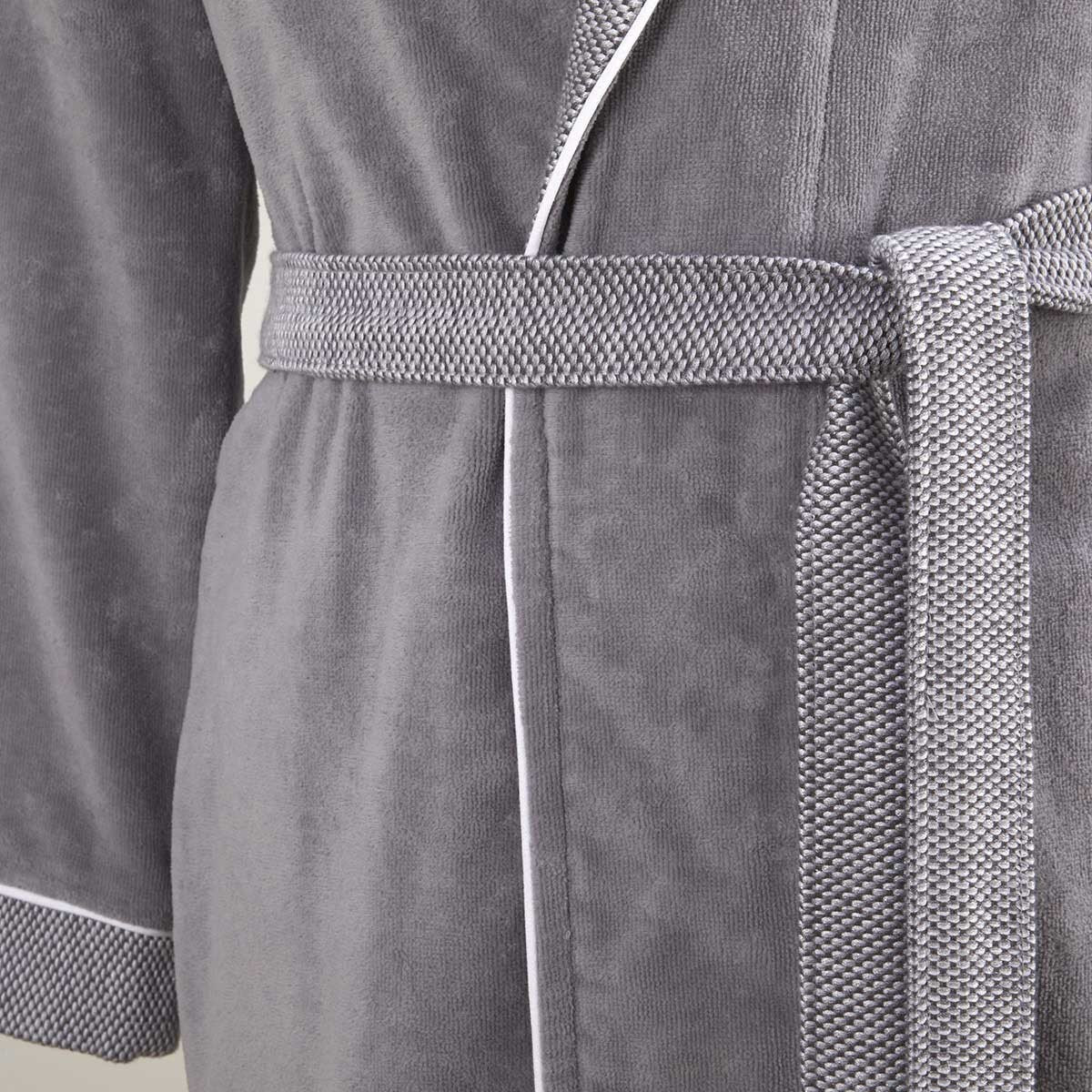 Belt Closure - Lord Grey Bathrobe by Hugo Boss | Fig Linens and Home