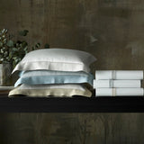 Alina Bedding by Home Treasures at Fig Linens and Home - Pillowcases Stack