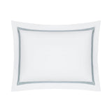 Home Treasures Bedding - ALINA Pillow Shams- WHITE / COAST at Fig Linens and Home