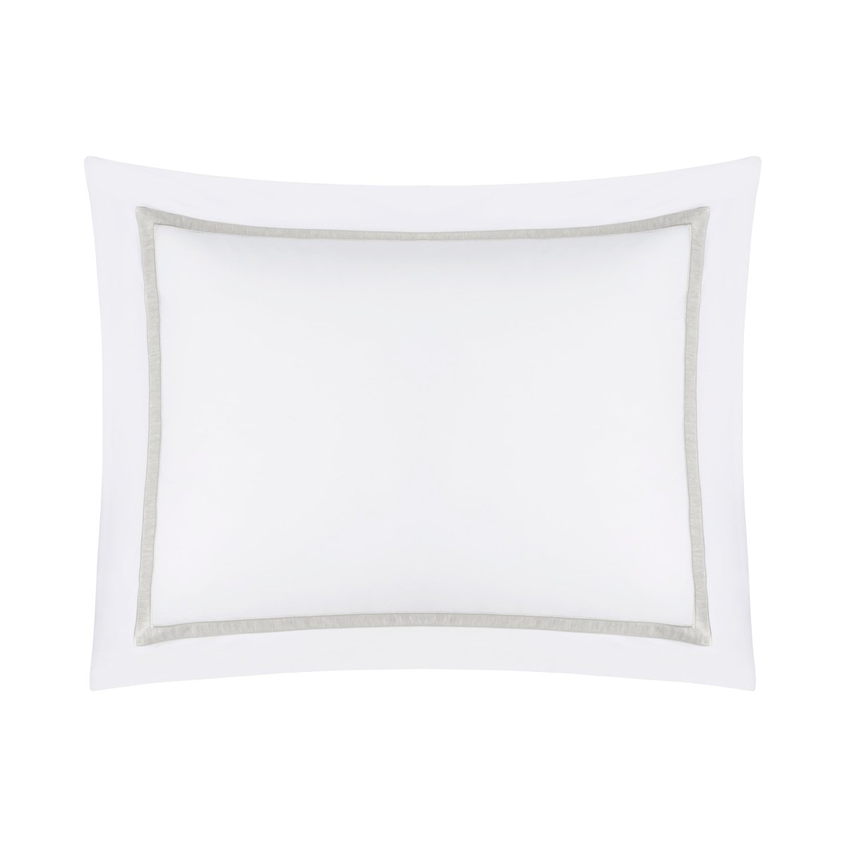 Home Treasures Bedding - ALINA Pillow Shams- WHITE / SHORE at Fig Linens and Home
