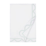 Home Treasures Amalfi Bedding - AMALFI DUVET COVER - WHITE / EUCALIPTO