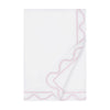 Home Treasures Amalfi Bedding - AMALFI DUVET COVER - WHITE / INCENSO LAVENDER