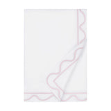Home Treasures Amalfi Bedding - AMALFI DUVET COVER - WHITE / INCENSO LAVENDER